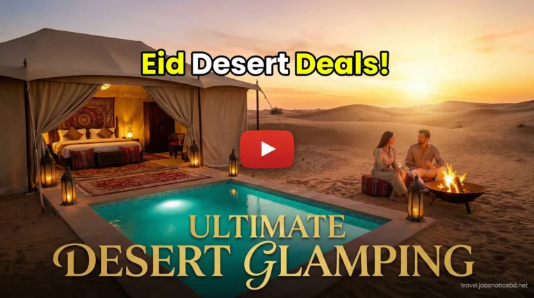 Top luxury glamping desert resorts in the UAE for Eid 2026.