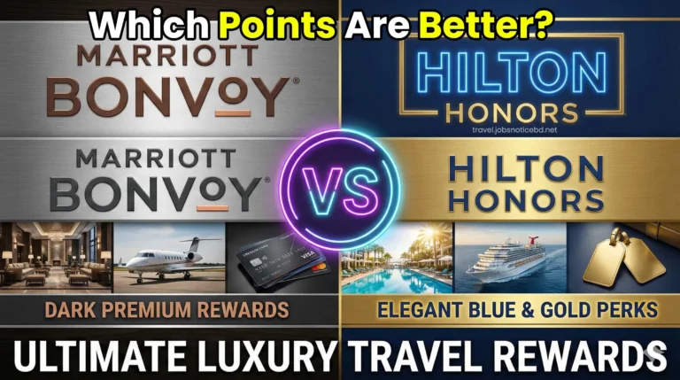 Marriott Bonvoy vs Hilton Honors comparison for UAE travel rewards.