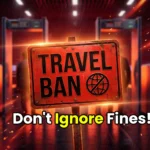 Consequences of unpaid UAE visa fines and travel ban.